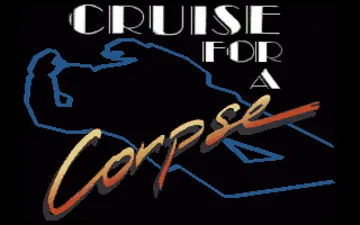 Cruise for a Corpse_Disk1 screen shot title